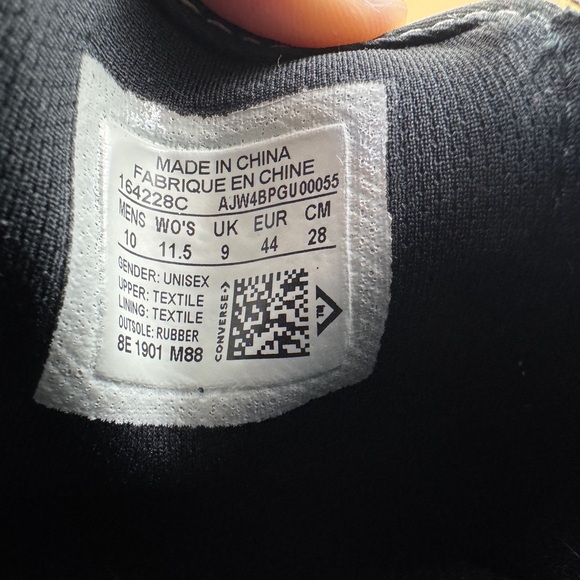 Converse One Star CC Slip «Paradise Floral» (Black/Blue) – Men's 10 ! - Picture 7 of 7